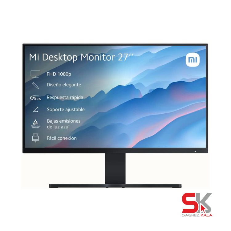 مانیتور 27 اینچ شیائومی مدل Xiaomi Mi Desktop Monitor 27